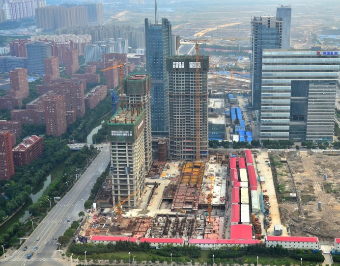 子洲河西世贸中心